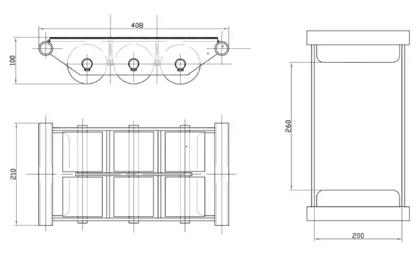 ROLKI TRANSPORTOWE RT6