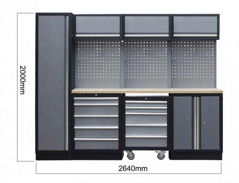ZESTAW MEBLI WARSZTATOWYCH VIBER-SYSTEM OPCJA 2