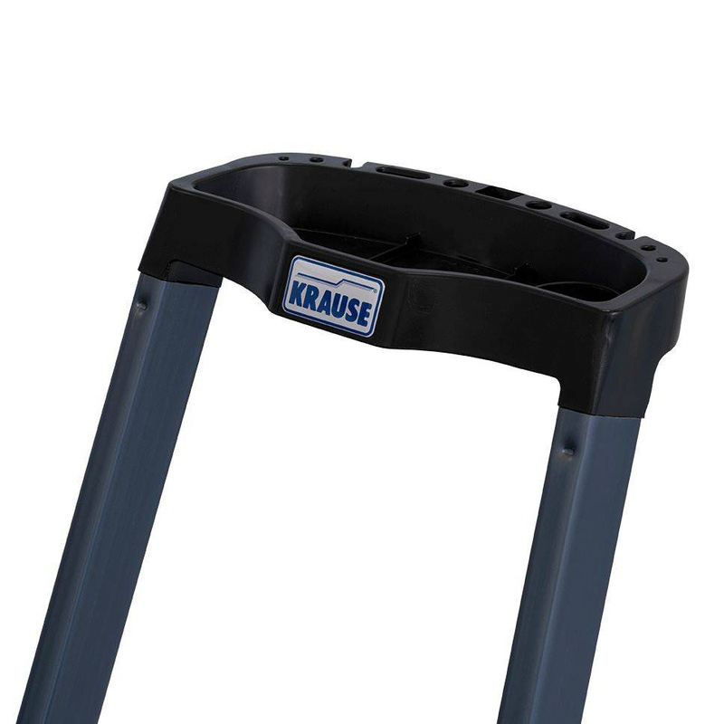 DRABINA WOLNOSTOJĄCA SKŁADANA KRAUSE MONTO SECURO 7 STOPNIOWA (WYS. ROBOCZA 3,5 M)