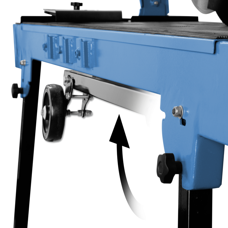 ELEKTRYCZNA PRZECINARKA STOLIKOWA DO PŁYTEK TYROLIT TRE250 (DŁUGOŚĆ CIĘCIA 1050 MM, GŁĘBOKOŚĆ CIĘCIA 60 MM)