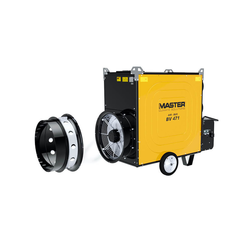 NAGRZEWNICA OLEJOWA MASTER AIR-BUS BV 471 SR WYLOT 4 DROŻNY