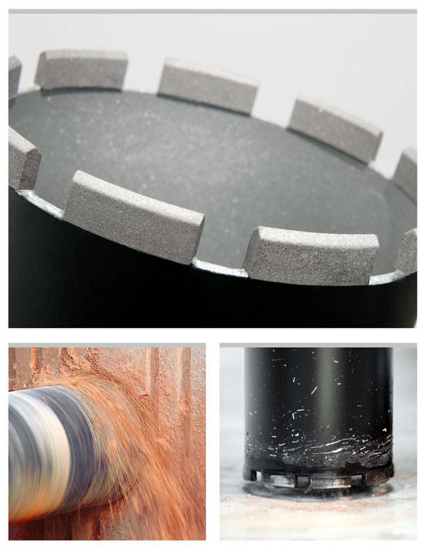 REMS UDKB SET 62-82-132 WIERTŁA KORONKOWE DIAMENTOWE ZESTAW STARTOWY