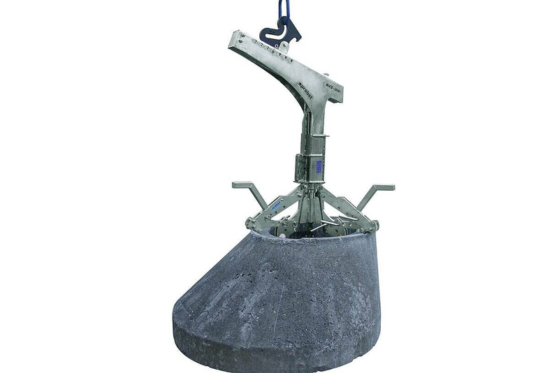 ZAWIESZANY CHWYTAK MONTAŻOWY DO KRĘGÓW I STOŻKÓW STUDZIENEK PROBST SVZ-UNI-VARIO