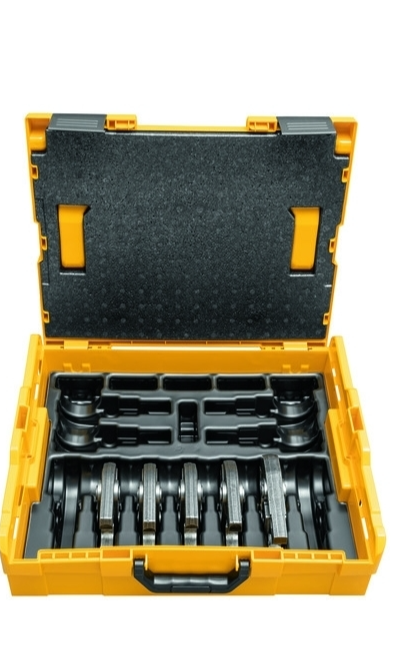 CĘGI ZACISKOWE REMS MINI V 15-18-22-28-35 SKRZYNKA L-BOXX ZESTAW