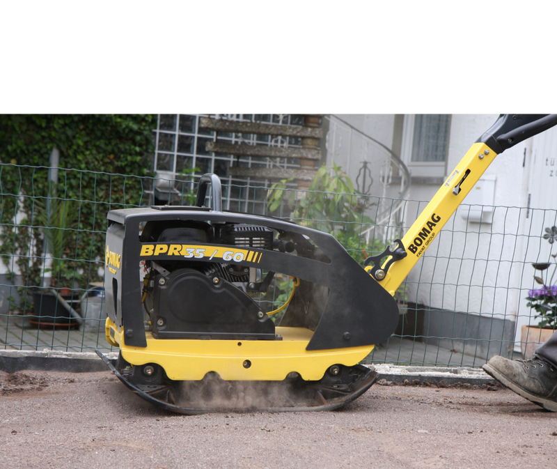 ZAGĘSZCZARKA REWERSYJNA 205 KG BOMAG BPR 35/60 (600 MM, HONDA GX160)