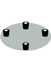 TALERZ SZLIFIERSKI 600 MM DO ZACIERACZEK KREBER K-600 E I B