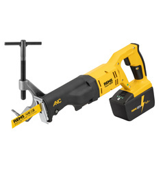 REMS TIGER 22 V VE SET AKUMULATOROWA PILARKA SZABLASTA DO RUR