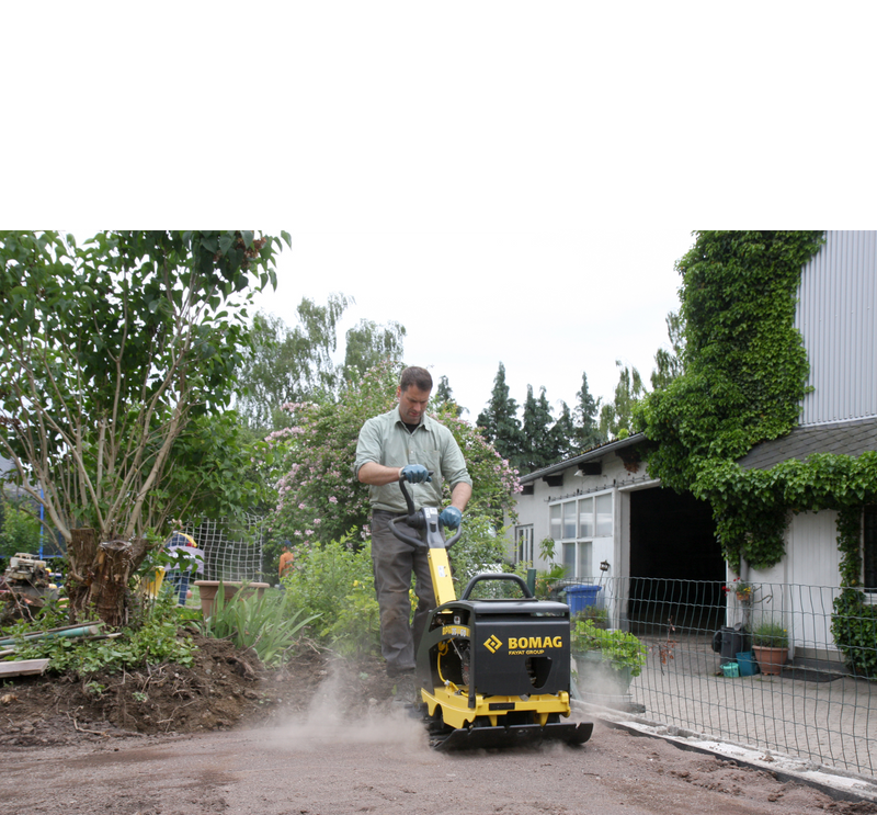 ZAGĘSZCZARKA REWERSYJNA 205 KG BOMAG BPR 35/60 (600 MM, HONDA GX160)