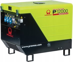 AGREGAT PRĄDOTWÓRCZY PRAMAC P12000 AVR CONN 1-FAZ. WYCISZONY 230 V