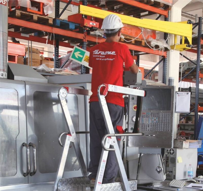 DRABINA PLATFORMA ROBOCZA FARAONE PLS5 4,18M