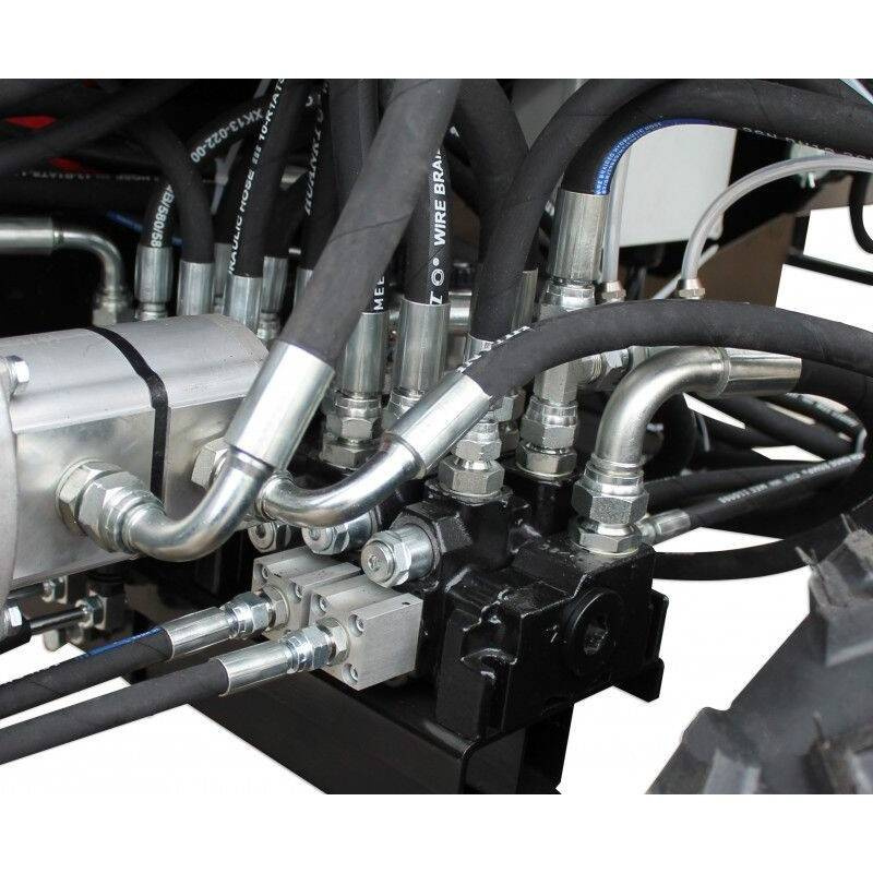 AUTOMATYCZNA PIŁO-ŁUPARKA SPALINOWA 30-TONOWA OPTIMAT TITANIUM CLS 30-S 500