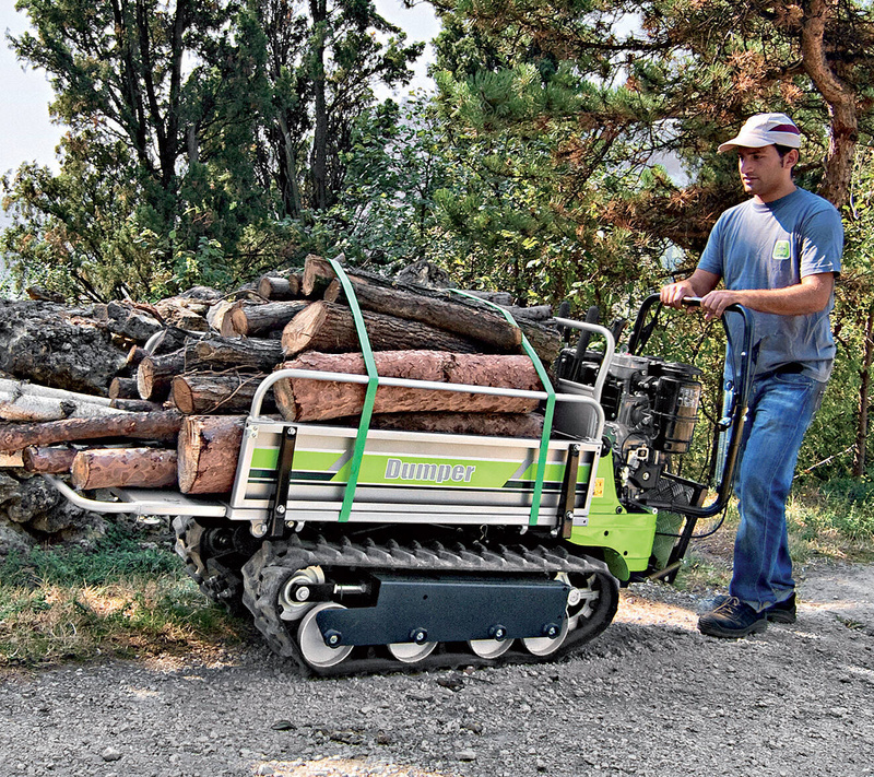 MINIWYWROTKA WOZIDŁO BUDOWALNE GRILLO DUMPER 507 (HONDA, BENZYNA, 8,4 KM, ROZRUSZNIK RĘCZNY)
