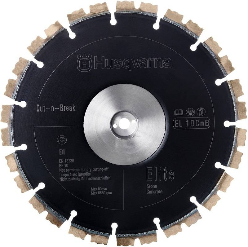 TARCZA DIAMENTOWA HUSQVARNA EL 10 CNB DO PRZECINAREK CUT-N-BREAK (ZESTAW 2 SZT.)