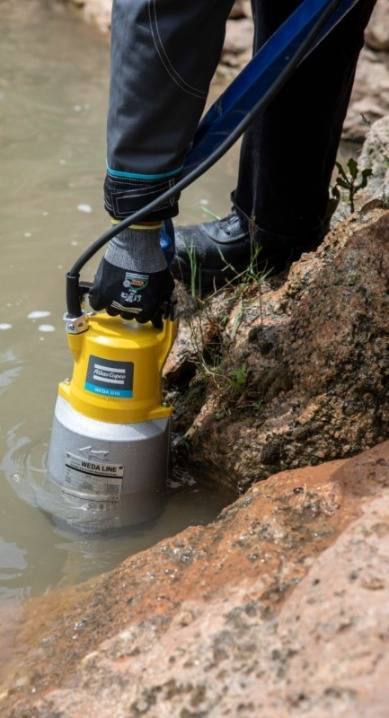 POMPA ZATAPIALNA WODY BRUDNEJ ATLAS COPCO WEDA D 50/3 H FS