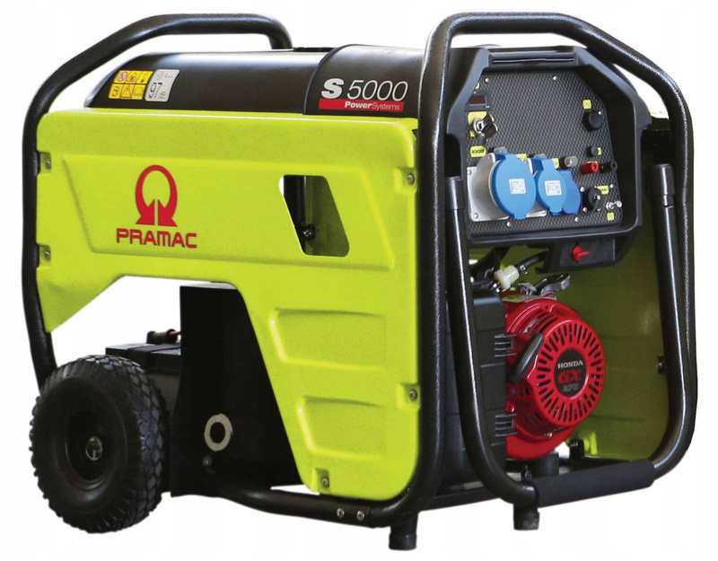 AGREGAT PRĄDOTWÓRCZY PRAMAC S5000 AVR 1-FAZ. CONN 230 V