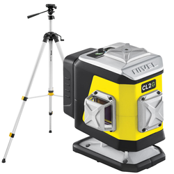 ZIELONY MULTILASER KRZYŻOWY NIVEL SYSTEM CL2G (2x360°) BLUETOOTH +STATYW SJJ-M1 EX