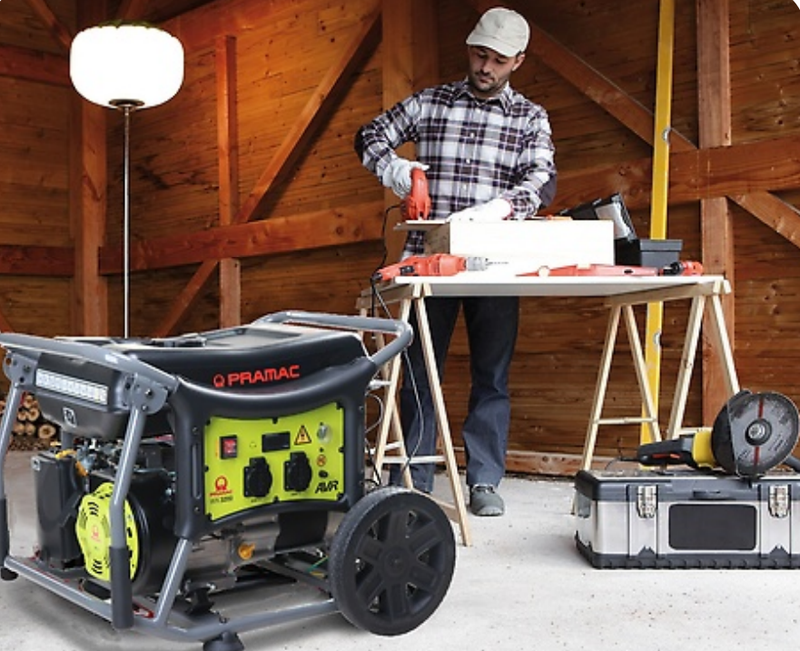 AGREGAT PRĄDOTWÓRCZY JEDNOFAZOWY PRAMAC WX 3200+ CONN