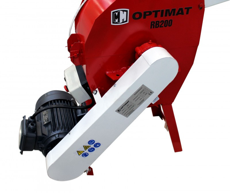 MŁYN BIJAKOWY ROZDRABNIACZ OPTIMAT RB200 4,0 KW 300 KG/H