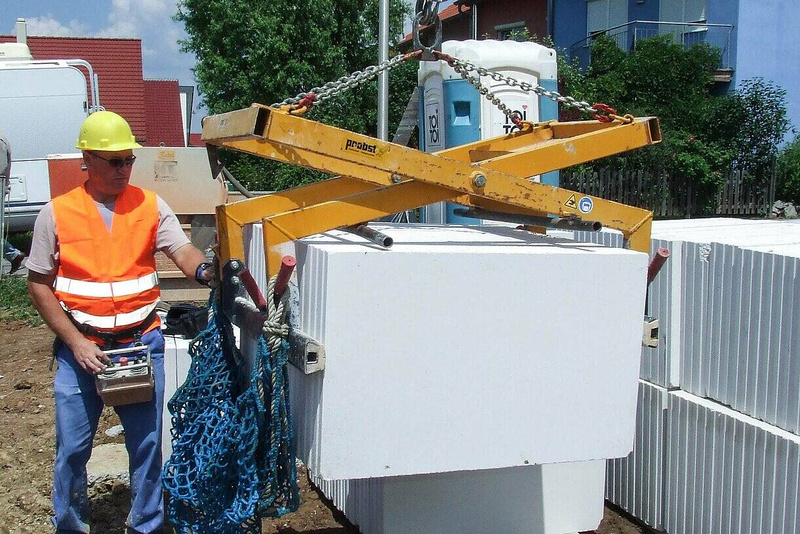 ZAWIESZANY CHWYTAK DO BLOCZKÓW SILIKATOWYCH PROBST KSZ-300-UNI