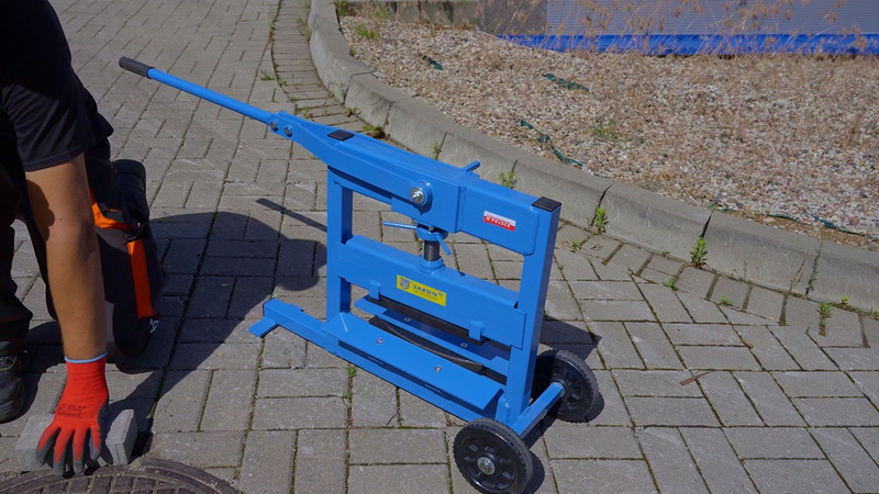 GILOTYNA BRUKARSKA PRZECINARKA MECHANICZNA JAZON KROBET 400