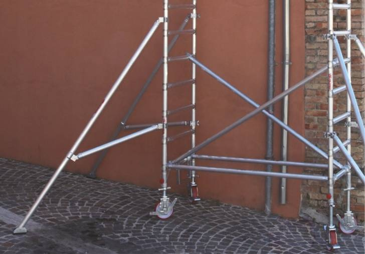 RUSZTOWANIE POJEDYNCZE JEZDNE FARAONE COMPACT XS 180 75x180CM COM180XS.AB 3,7M