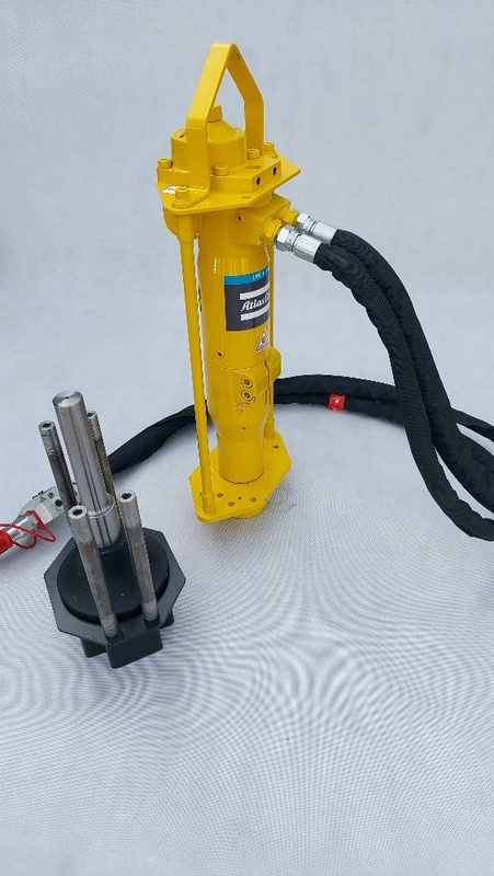 KAFAR HYDRAULICZNY ATLAS COPCO LPD-HD-RV + PROWADNICA FOTOWOLTAIKA