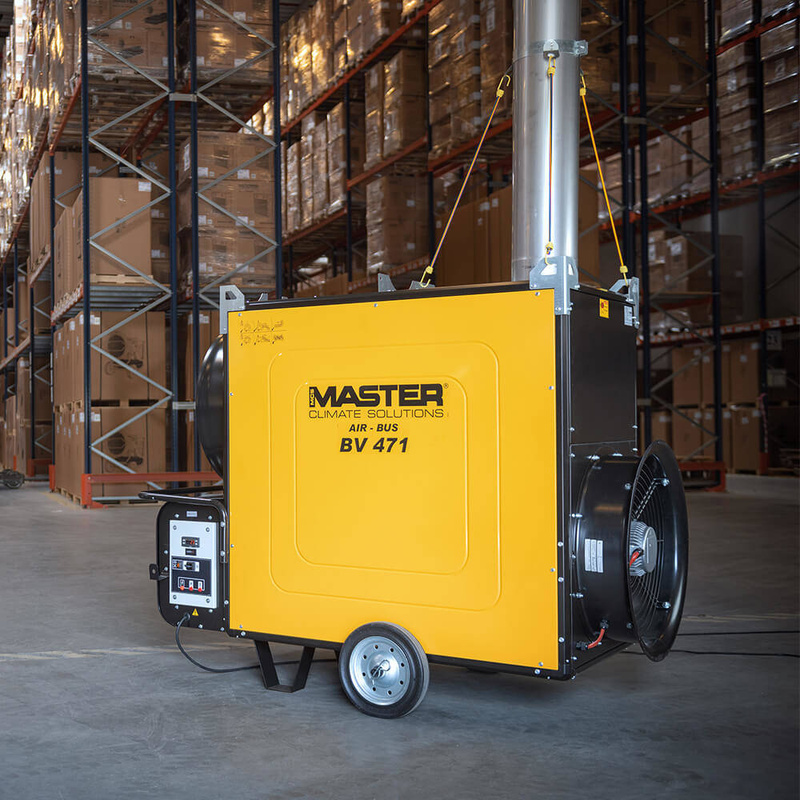 NAGRZEWNICA OLEJOWA MASTER AIR-BUS BV 471 S WYLOT 1 DROŻNY