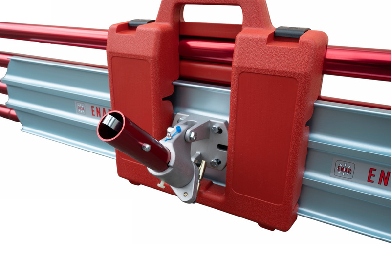 LISTWA RĘCZNA OSCYLUJĄCA Z MAGNEZU ENAR TRO 1200 MG (ZESTAW 4 DRĄŻKI 1,8 M + PROFIL 1,2 M + WALIZKA)