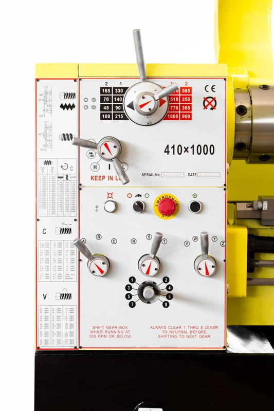 TOKARKA DO METALU VIBER-SYSTEM 410×1000 Z ODCZYTEM CYFROWYM