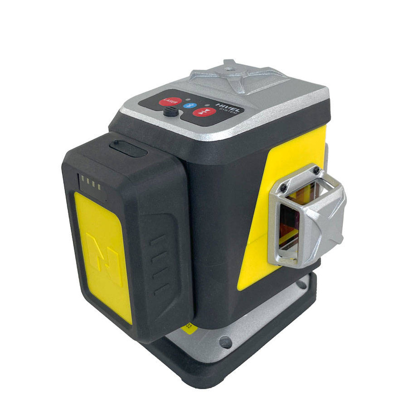 CZERWONY MULTILASER KRZYŻOWY NIVEL SYSTEM CL3R (3x360°) BLUETOOTH + STATYW SJJ-M1 EX + CZUJNIK LASEROWY RD800