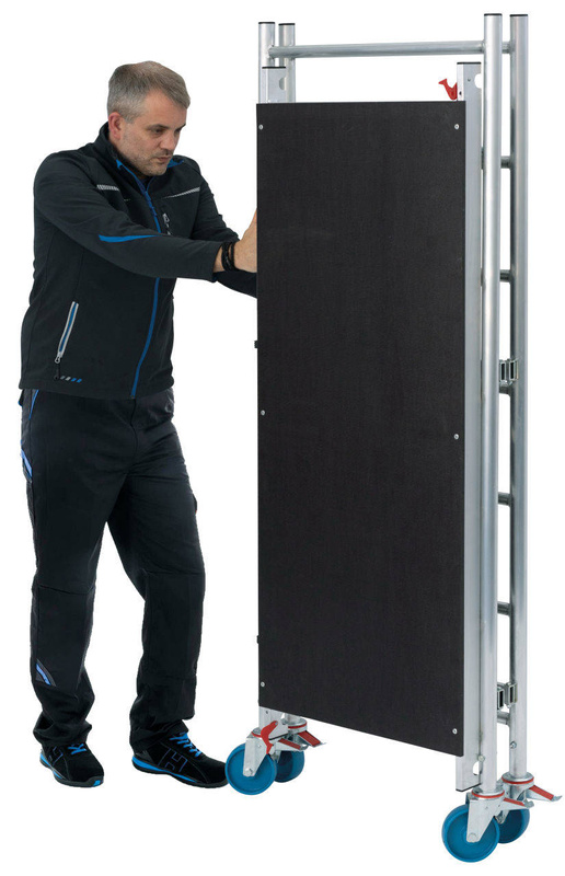 RUSZTOWANIE SKŁADANE KRAUSE MONTO ROLLTEC 1,65 M x 0,75 M (WYS. ROBOCZA 2,9 M)