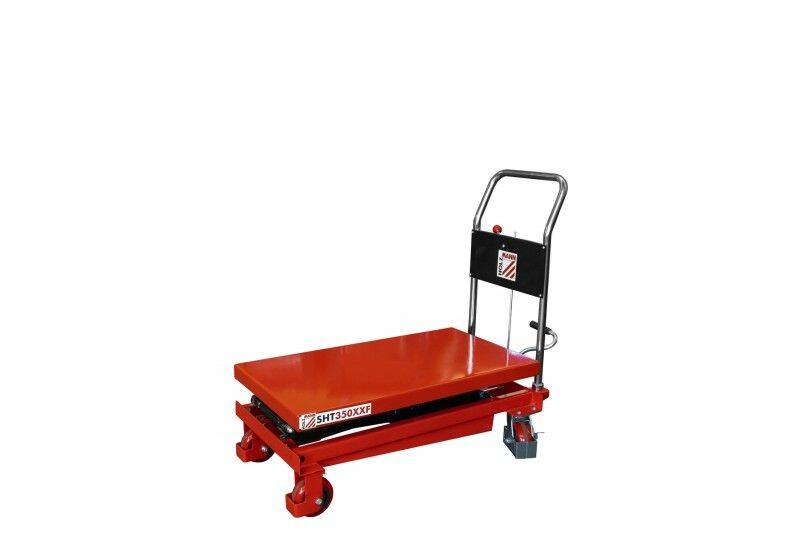 STÓŁ PODNOŚNIKOWY, HYDRAULICZNY, PODNOŚNIK NOŻYCOWY HOLZMANN SHT350XXF