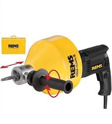 ELEKTRYCZNY PRZYRZĄD DO CZYSZCZENIA RUR REMS MINI-COBRA S SET