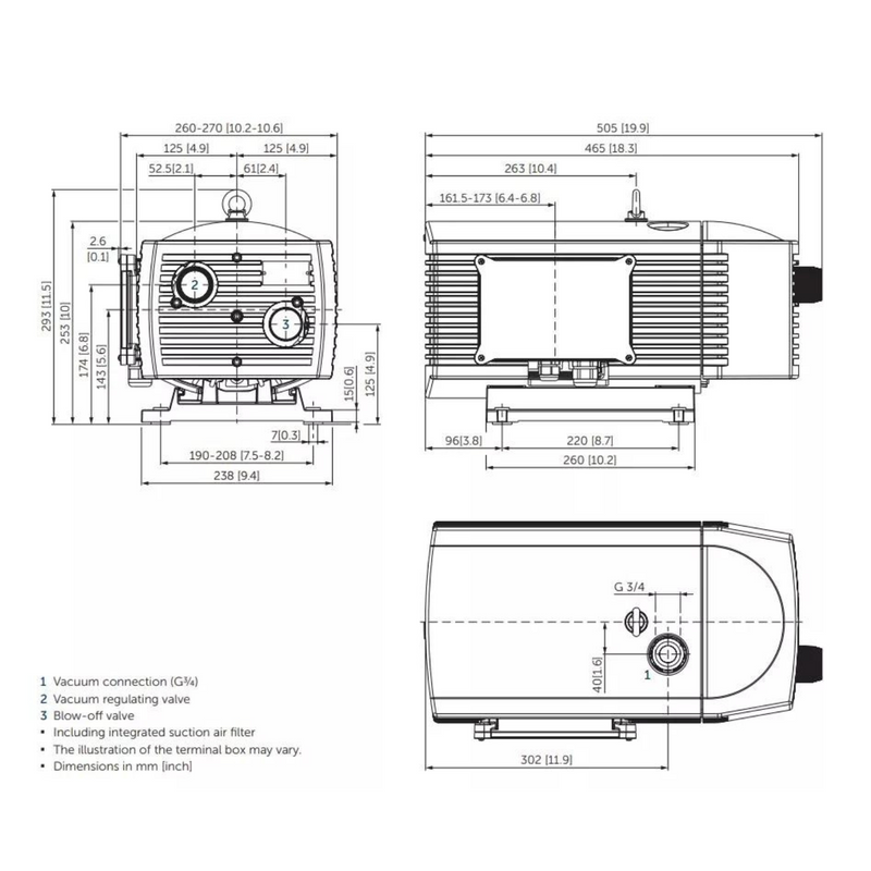 POMPA PRÓŻNIOWA BECKER VT 4.25