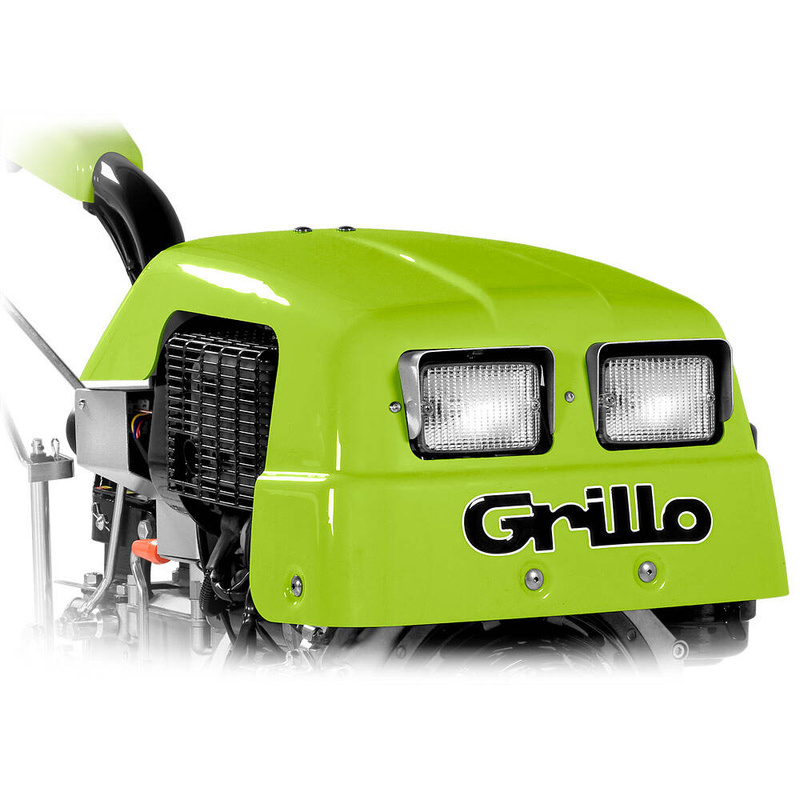 CIĄGNIK JEDNOOSIOWY GRILLO G 131 (SILNIK BRIGGS & STRATTON, BENZYNA, ROZRUSZNIK ELEKTRYCZNY)