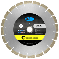 TARCZA DIAMENTOWA TYROLIT TSU PREMIUM 450 MM DO BETONU, CEGŁY I KAMIENIA