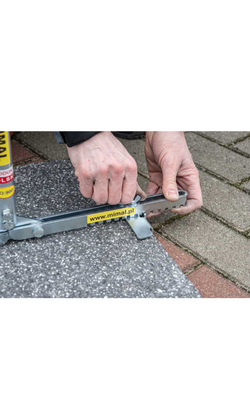 CHWYTAK DO PŁYT MIMAL CDP + RĄCZKA DWUOSOBOWA