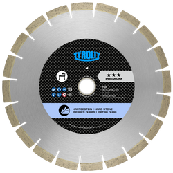 TARCZA DIAMENTOWA TYROLIT TSH 350 MM DO BETONU, CEGŁY I KAMIENIA