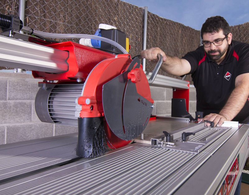 ELEKTRYCZNA PRZECINARKA DO PŁYTEK RUBI DS-250-N 1500 LASER&LEVEL ZERO DUST 1520 MM