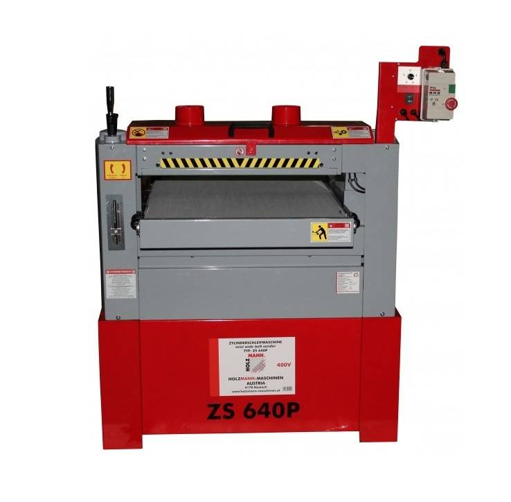 SZLIFIERKA SZEROKOTAŚMOWA DWU WALCOWA PROFI HOLZMANN ZS 640P 400V