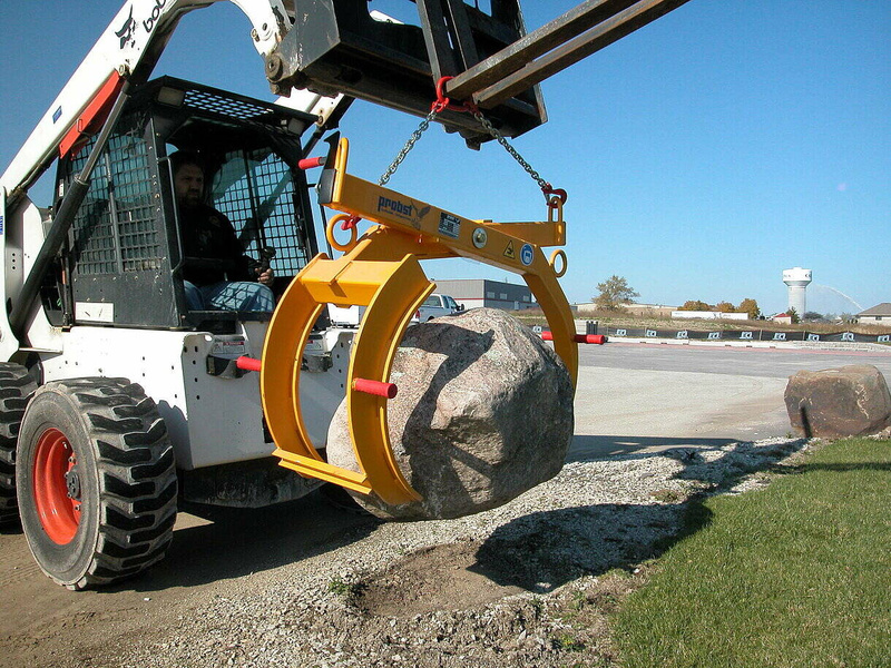 MECHANICZNY CHWYTAK DO GŁAZÓW PROBST FVZ-UNI