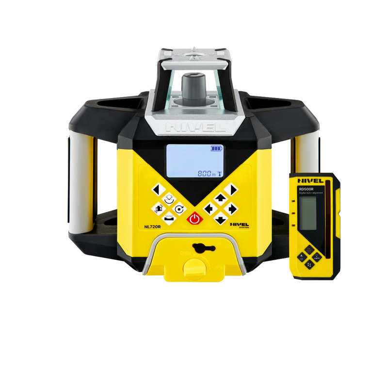 NIWELATOR LASEROWY OBROTOWY NIVEL SYSTEM NL720R DIGITAL Z AUTOWPASOWANIEM