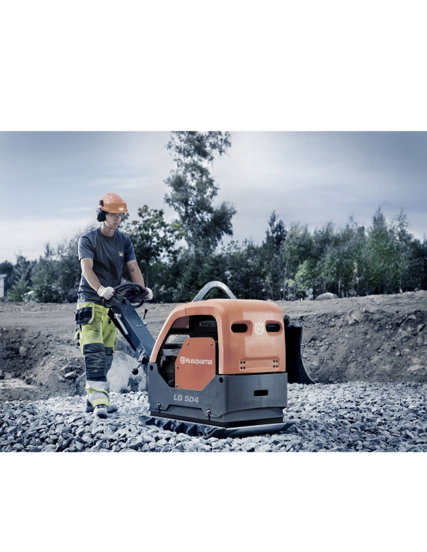 ZAGĘSZCZARKA REWERSYJNA HUSQVARNA LG504 HATZ MAN 850 MM