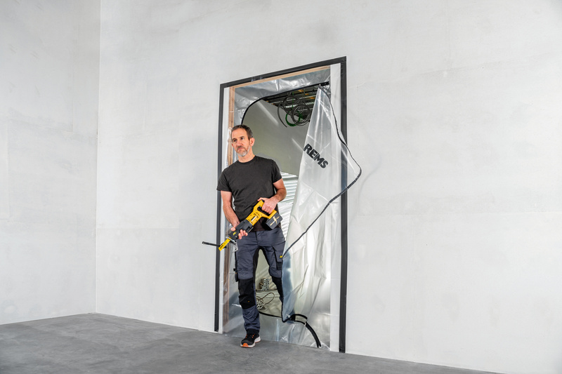 DRZWI PRZECIWPYŁOWE CHRONIĄCE PRZED KURZEM REMS S 1200 x 2200 MM