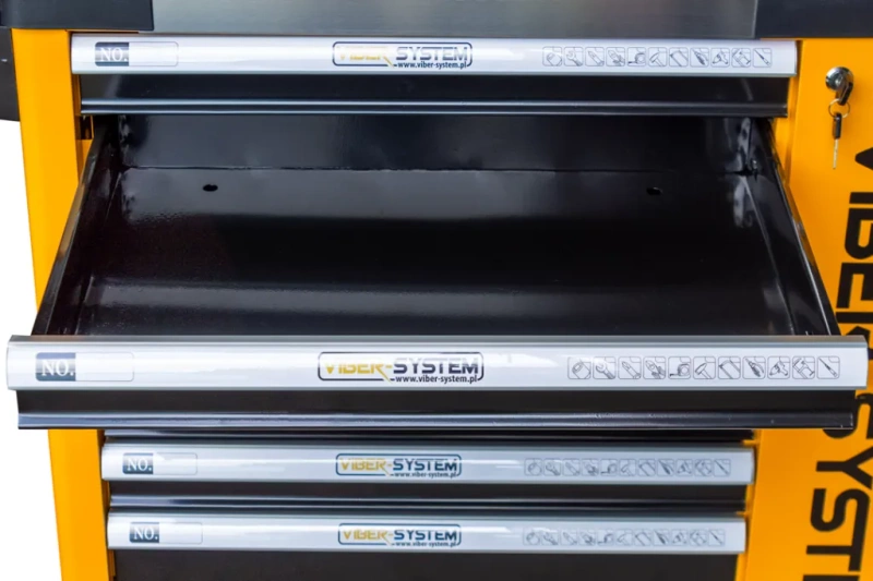 SZAFKA NARZĘDZIOWA SERWISOWA, WÓZEK NARZĘDZIOWY VIBER-SYSTEM SZN7 (BEZ WYPOSAŻENIA)