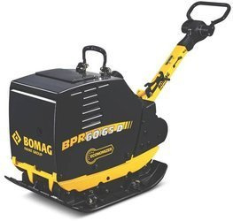 ZAGĘSZCZARKA REWERSYJNA 455 KG BOMAG BPR 60/65 D/E (650 MM, HATZ 1B40, DIESEL)