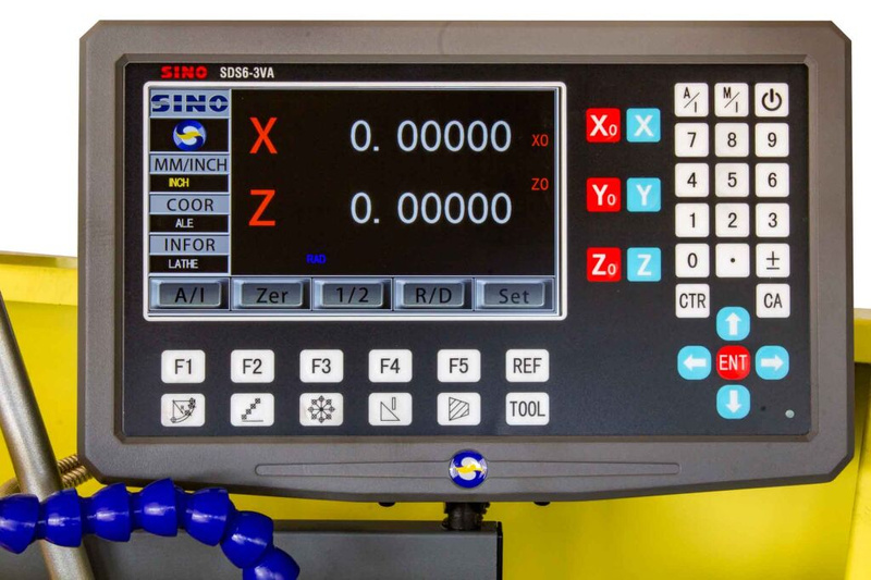 TOKARKA DO METALU VIBER-SYSTEM 410×1000 Z ODCZYTEM CYFROWYM