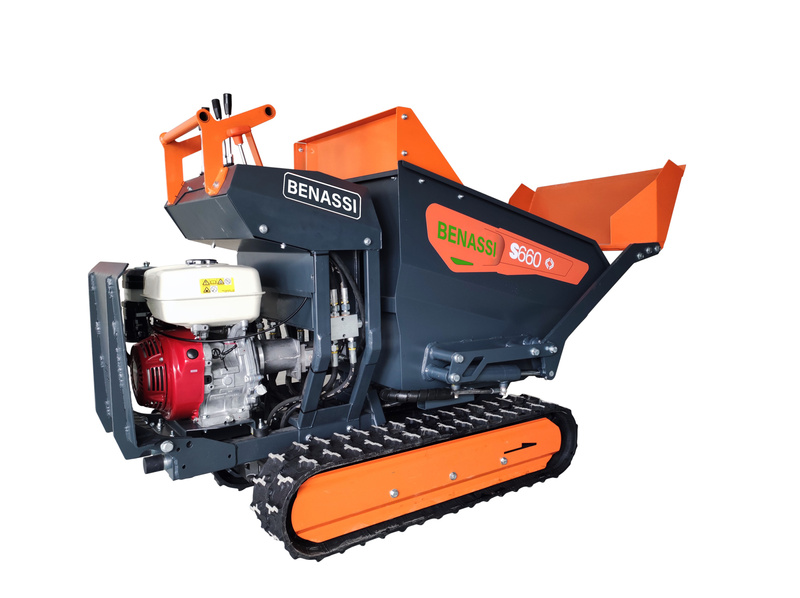 WOZIDŁO BUDOWLANE MINIWYWROTKA BENASSI HYDRO 660 CS