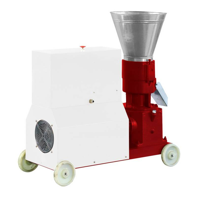 PELECIARKA GRANULATOR PASZY PELETU OPTIMAT PP300PRO Z OBUDOWĄ 300 KG/H - Ø199 MM