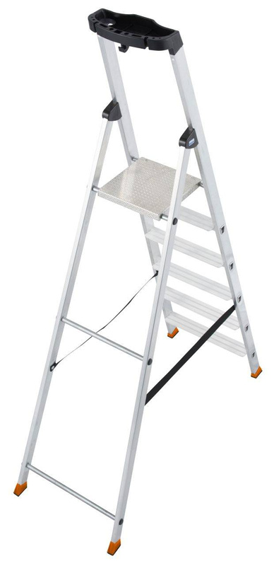 DRABINA WOLNOSTOJĄCA SKŁADANA KRAUSE MONTO SOLIDO 6 STOPNIOWA (WYS. ROBOCZA 3,3 M)